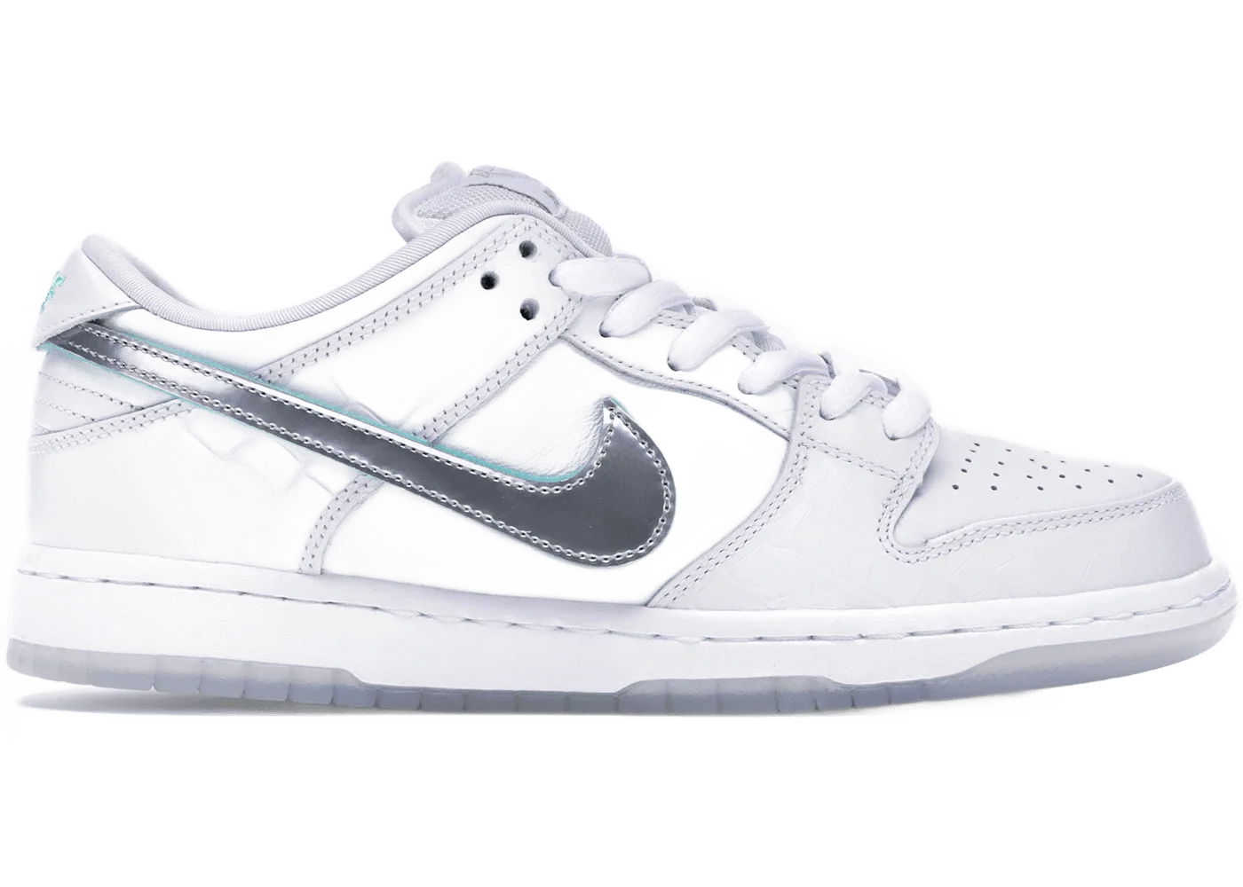 Nike SB Dunk Low Diamond Supply Co. White Diamond