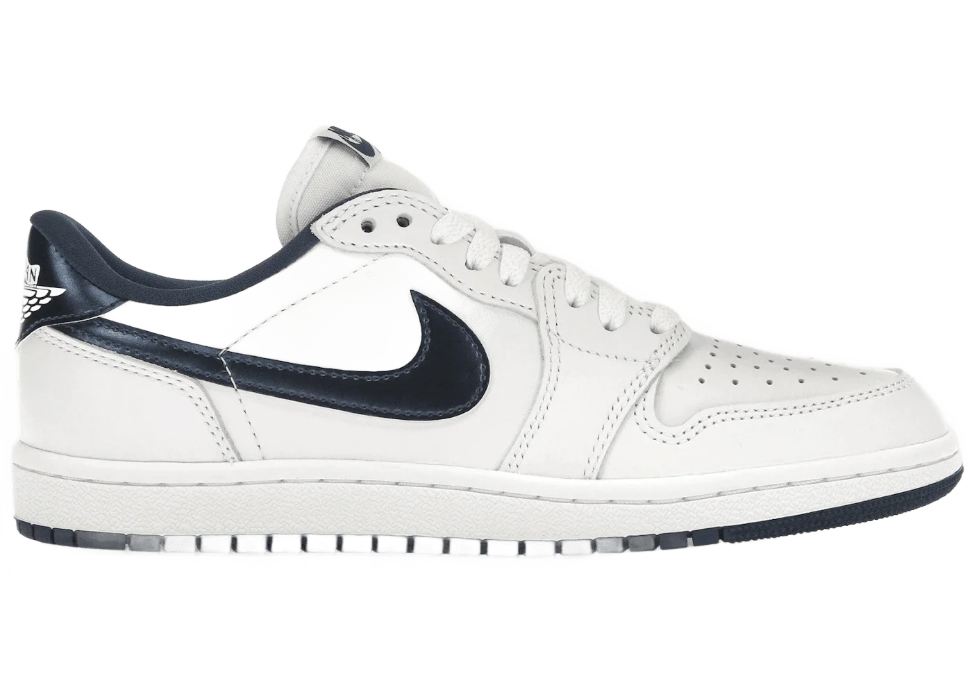 85 Metallic Navy White