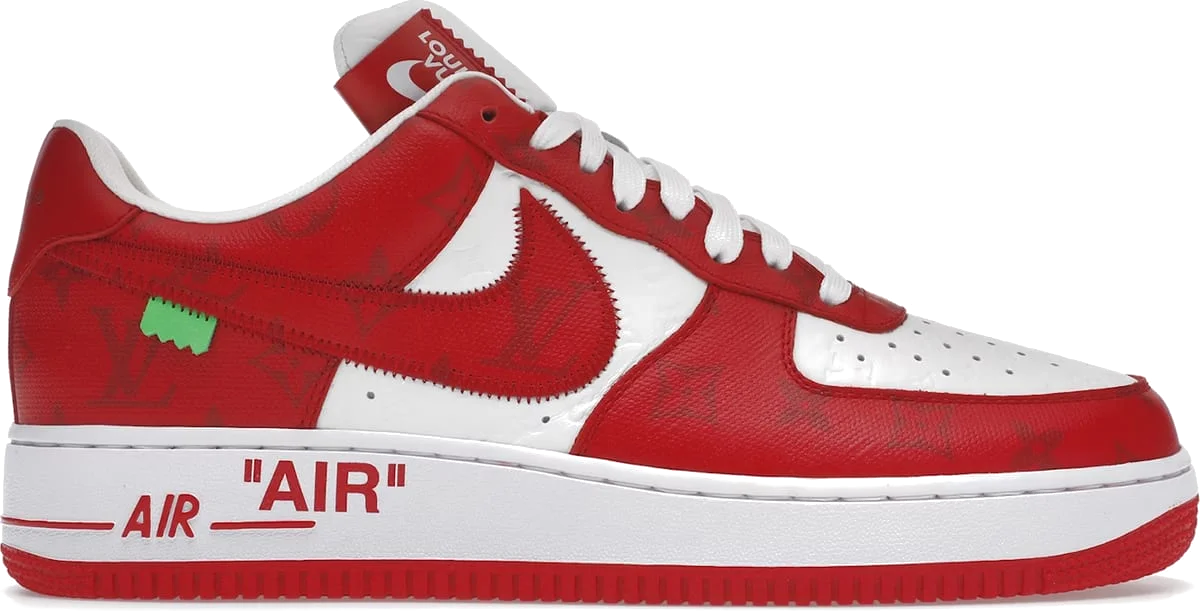 1A9VA8 Nike Air Force 1 Low Louis Vuitton Red