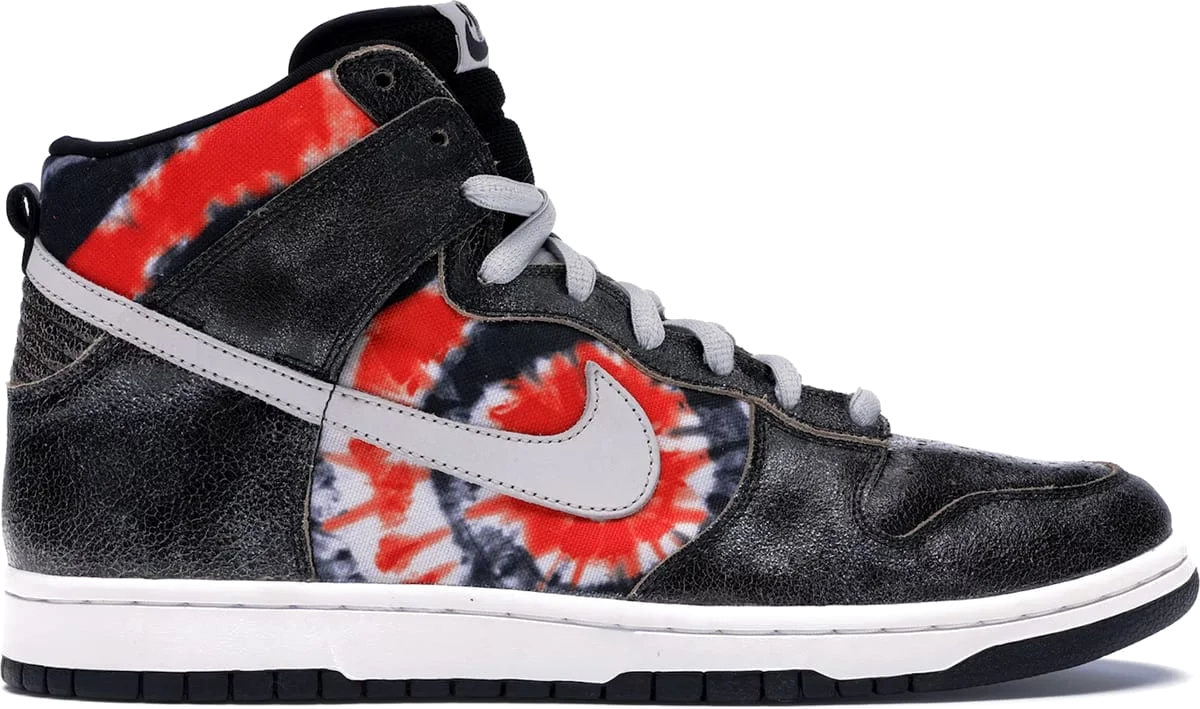 HUF x Nike Dunk Pro SB High Tie-Dye 305050-102 BRAND NEW LACE BAG ATTACHE