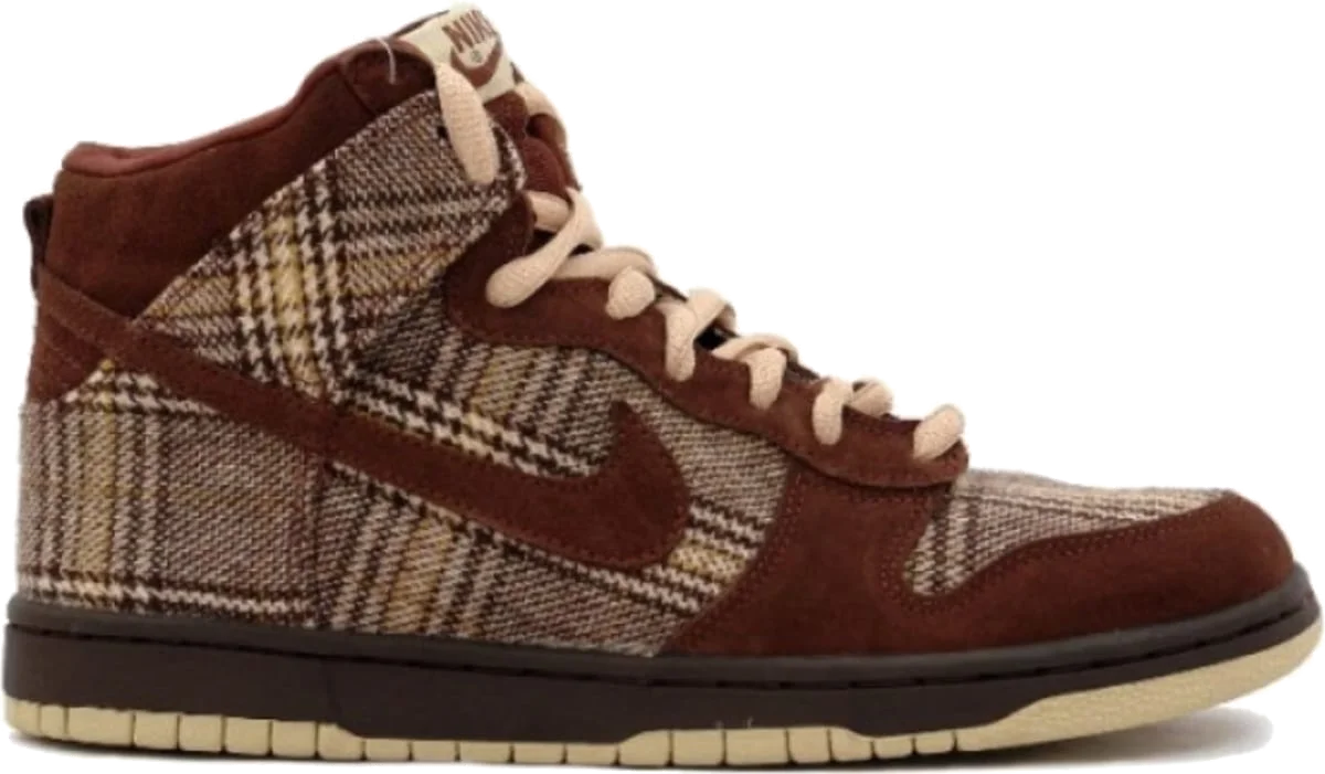 Nike SB Dunk High Tweed