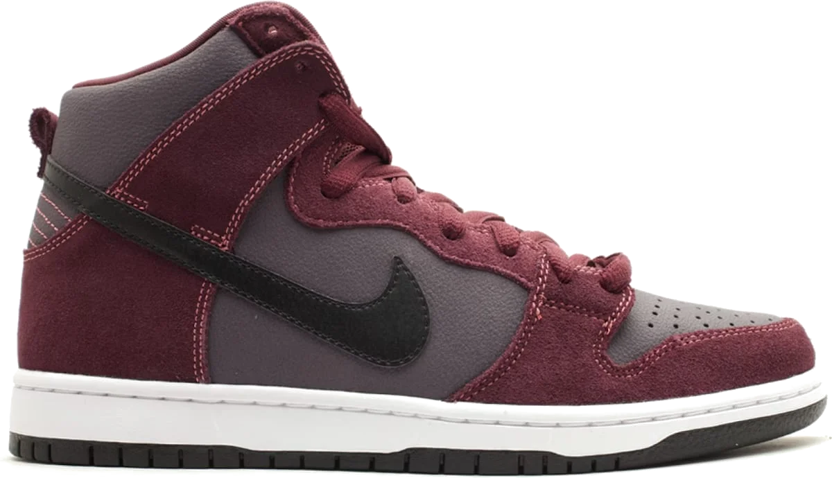 Nike SB Dunk High Deep Burgundy Gridiron