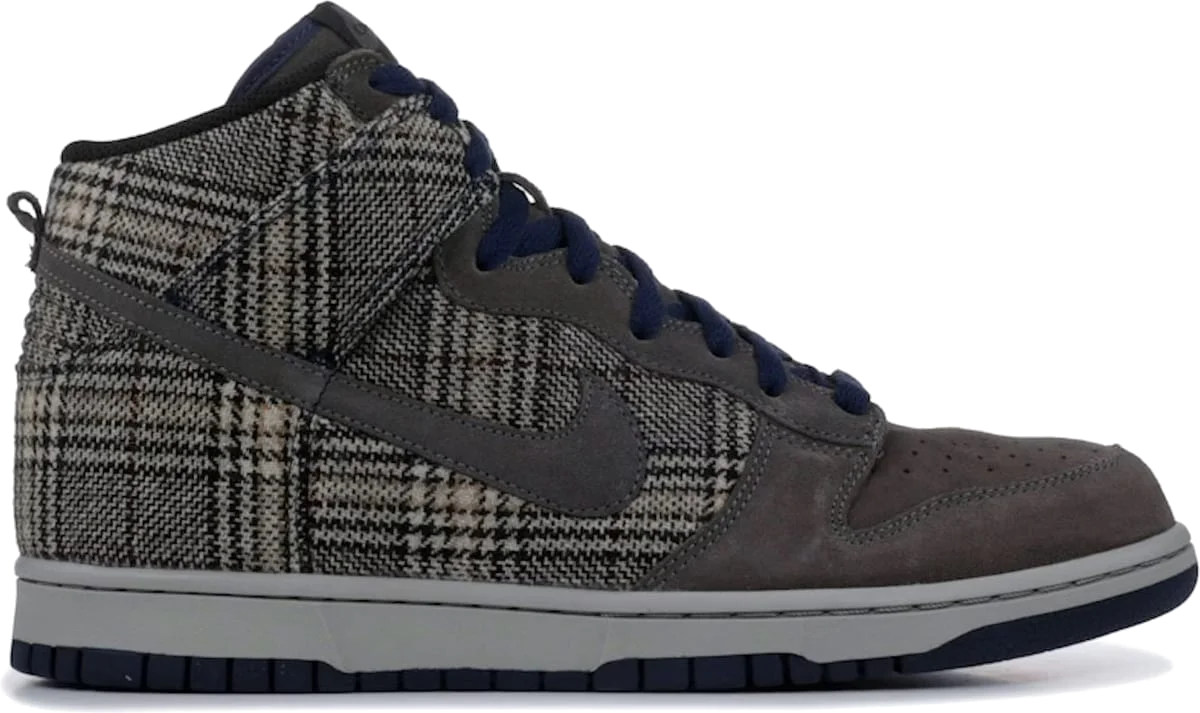 Nike Dunk High Tweed