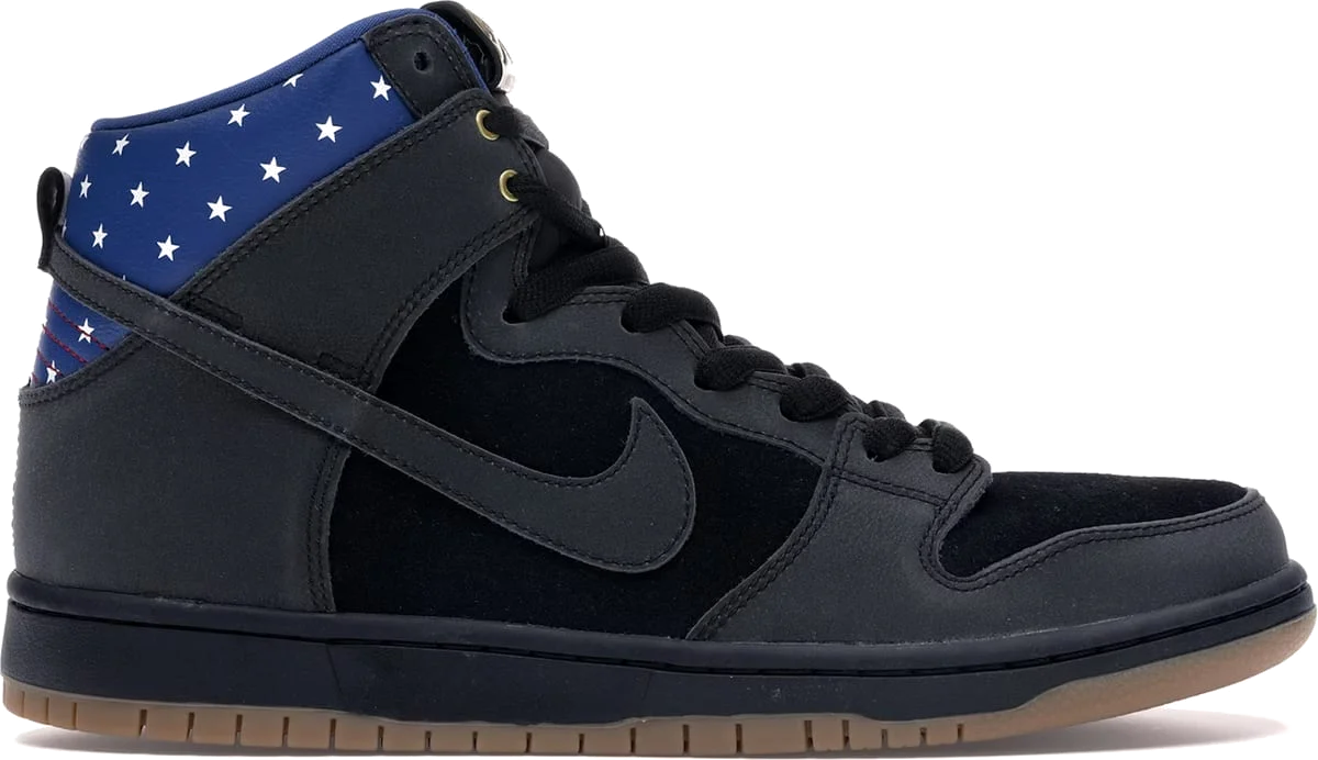 Nike dunk high captaina america