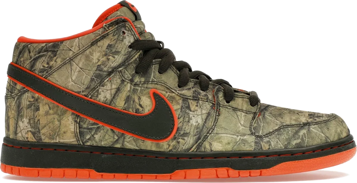 Nike SB Dunk Mid Real Tree Camo