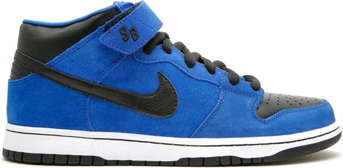 Nike SB Dunk Mid Royal Blue Black