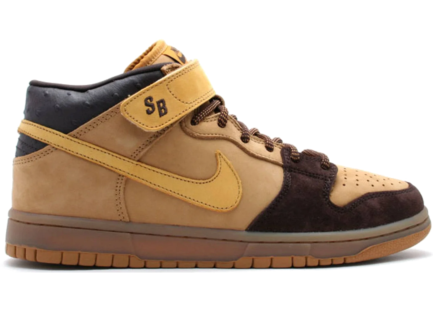 Nike SB Dunk Mid Wheat Bronze