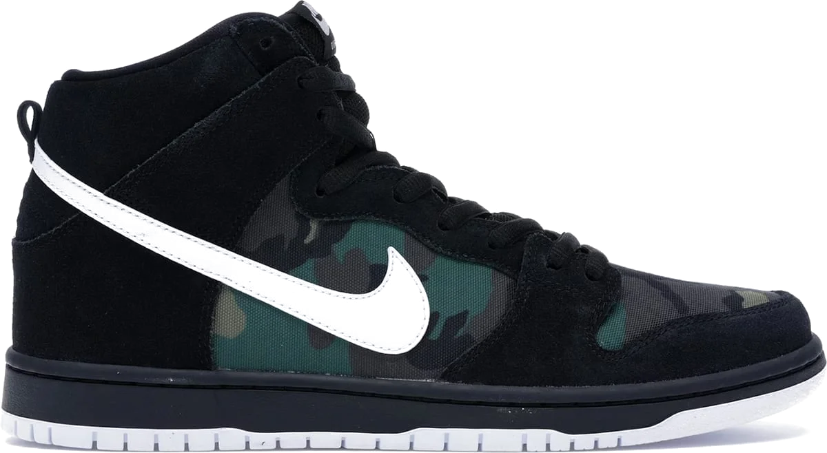 Nike Dunk SB High Camo 🔥9999999 SAMPLE WITH DIFFERENCES🔥