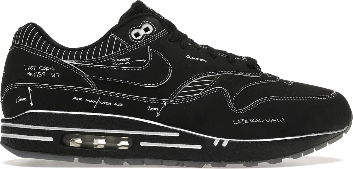 Nike Air Max 1 Sketch to Shelf Black