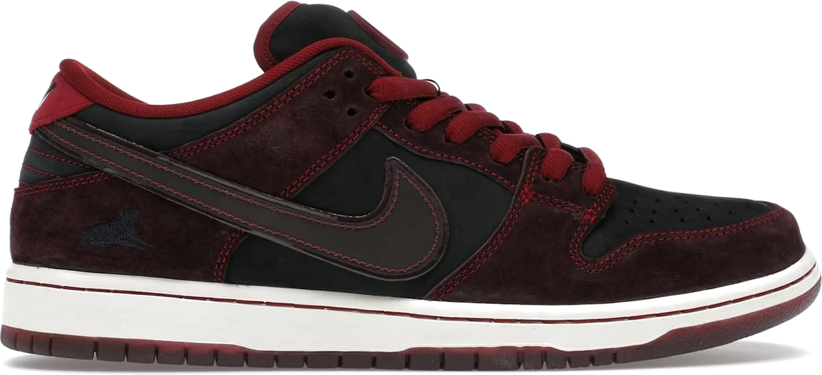 RIOT Skateshop x Nike Dunk Low Pro SB QS 'Mahogany Dark Beetroot'