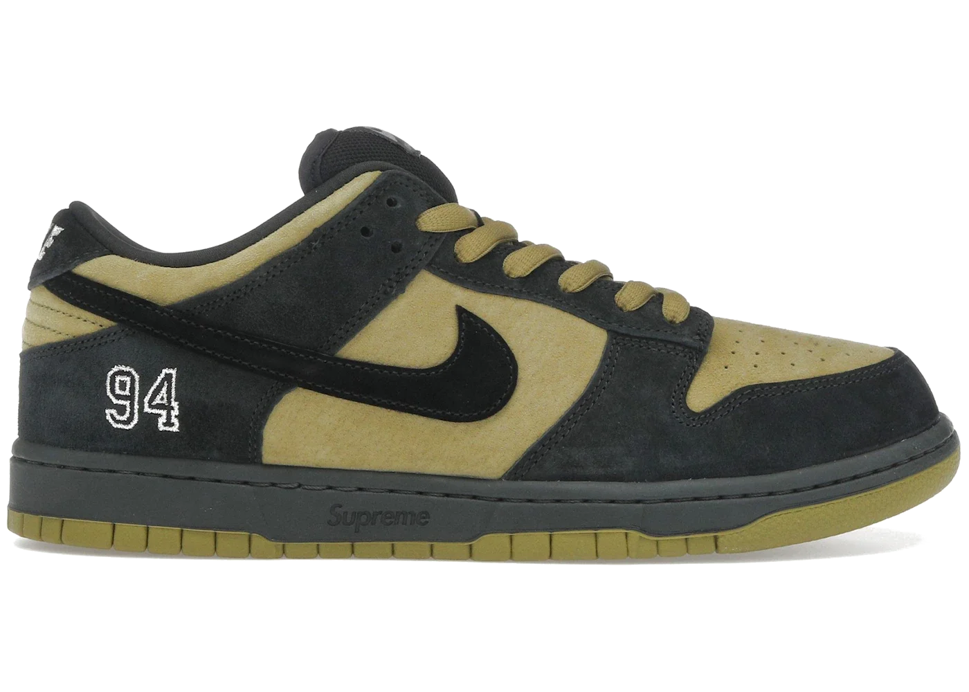 Nike SB Dunk Low Supreme Camper Green