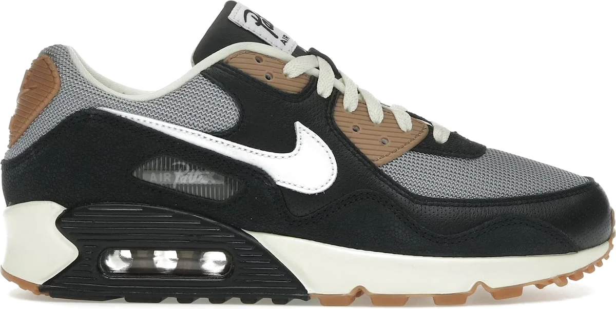 Nike Air Max 90 Patta Waves Black Particle Grey