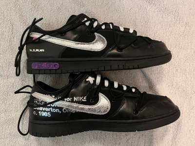 Nike Dunk Low Off-White The 50 Lot 50