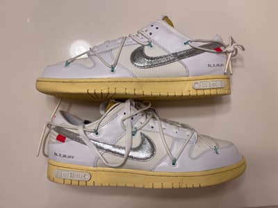 Nike Dunk Low Off-White The 50 Lot 01
