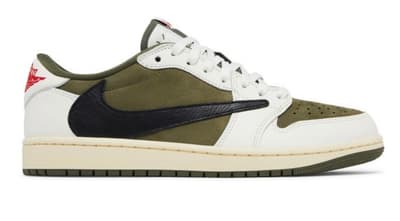 Air Jordan 1 Retro Low OG SP Travis Scott Medium Olive