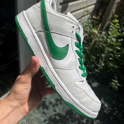 Nike SB Dunk Low White Classic Green
