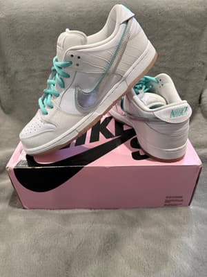 Nike SB Dunk Low Diamond Supply Co. White Diamond