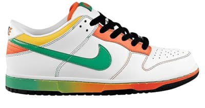 Nike Dunk Low 6.0 'White Rasta'