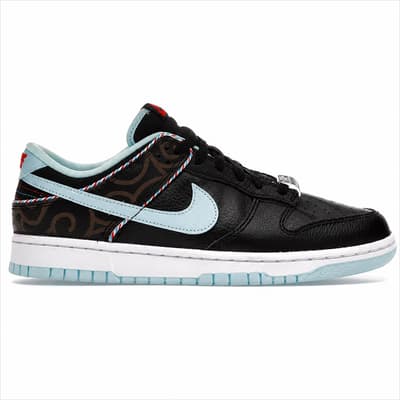 Nike Dunk Low SE Barber Shop Black