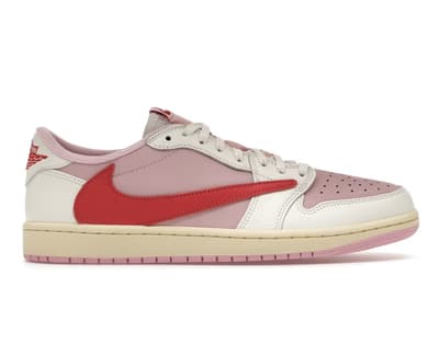 Air Jordan 1 Retro Low OG SP Travis Scott Pink Pack Sail Tropical Pink
