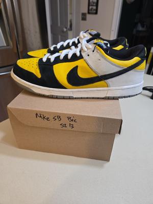 Nike SB Dunk Low Pro Bic 304292-701 WORN PERFECT WEAR PAIR 2006 RARESZ
