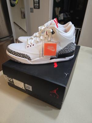 Jordan 3 88 White Cement Dunk Contest 2013 BRAND NEW IN BOX SHIPS SD