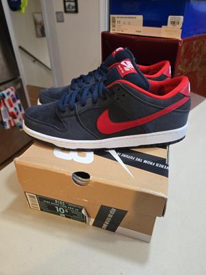 Nike Dunk Pro SB Low Dark Obsidian Gym Red ONLY DS 10.5 AVAILABLE