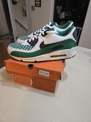 Nike Air Max 90 Premium White Pine Green Woven 2006 RARE ONLY 1 ON APP