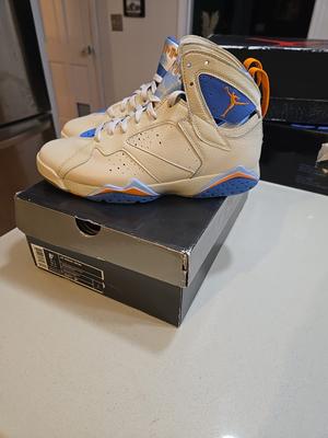 Air Jordan 7 Retro Pacific Blue 304775-281 2006 TOP 3 JORDAN 7 💙🧡💙