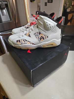 Air Jordan 6 Retro Quai 54 - Sail Gum CZ4152-100 2020 BRAND NEW IN BOX