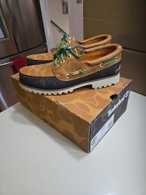 BAPE X TIMBERLAND 3-EYE CLASSIC "WHEAT CAMO" TB0A2QFE231