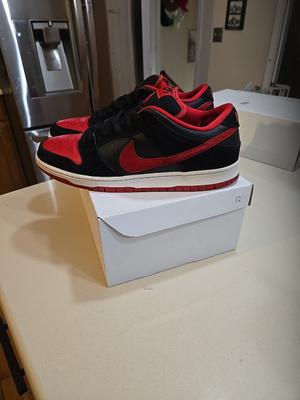 Nike Dunk Pro SB Low Jpack Bred 2014 PERFECT TOE PAIR