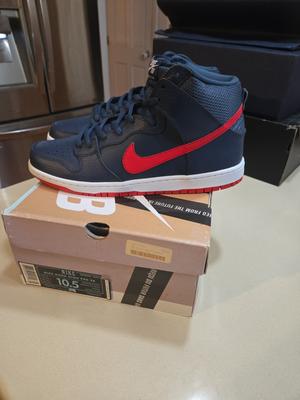 Nike Dunk Pro Sb High Blue BRAND NEW IN BOX 2 PAIRS EXTRA LACES!!