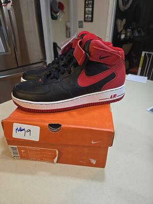 Nike Air Force 1 Mid Black 2006 BRAND NEW 100% WEARABLE SUPER RARE DS