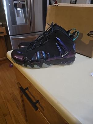 Nike Barkley Posite Max Eggplant 2012 BRAND NEW IN BOX 100% WEARABLE