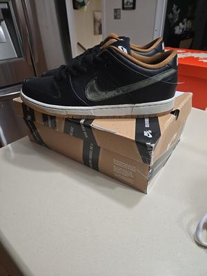 Nike Dunk Premium SB Qs Low Black Rain 504750-011 BRAND NEW IN BOX RARE