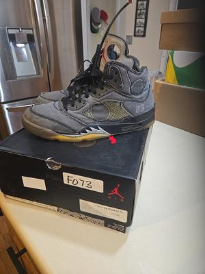 Jordan 5 Retro SP x Off-White Mid Muslin GREAT WEARPAIR READ DESCRIPTION
