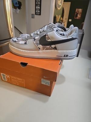Nike Air Force 1 Premium Low Gray 2004 308039-001 RARE!!! OG MATERIALS