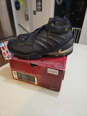 Nike Zoom Vick 3 Black Silver 2005 Vintage BRAND NEW IN BOX VERY RARE