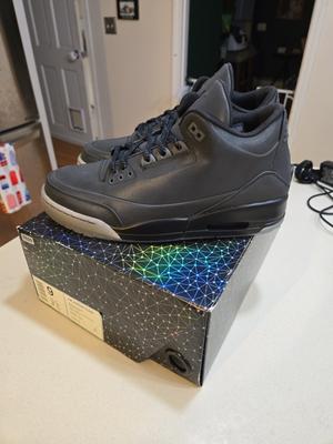 Air Jordan 3 5Lab3 Reflective Black BRAND NEW ONLY DS WITH NO DEFFECTS