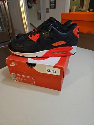 Nike Air Max 90 Infrared Croc BRAND NEW ONLY SZ 10.5 ON APP 725235-006