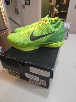 Nike Zoom Kobe 6 Protro Low Grinch CLEANEST PRE OWNED ON APP OG ALL💚