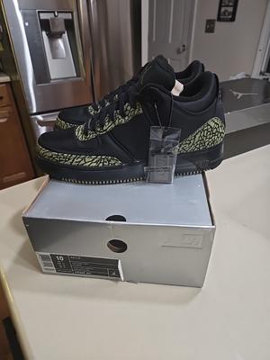 Air Jordan Fusion 3 Ls Black Scenery Green 333300-031 08" VERY RARE🔥 💚