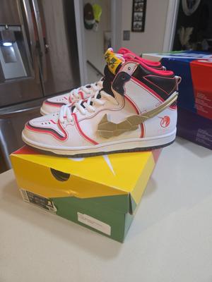 Gundam x Nike Dunk SB High Project Unicorn - RX-0 A+ CONDITION OGALL