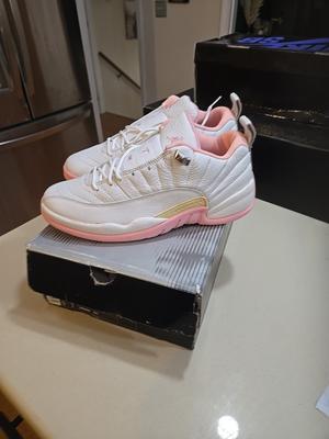 Air Jordan 12 Retro Low Real Pink RARE JORDAN 12 NO BAD DEFECTS