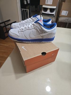 Nike Dunk Cl Low Jordan Pack 🤍💙Super Clean NDS 2017 304714-119💙🤍