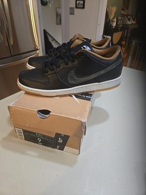 Nike Dunk Premium SB Qs Low Black Rain BRAND NEW IN BOX TAPE BOX ERA GEM
