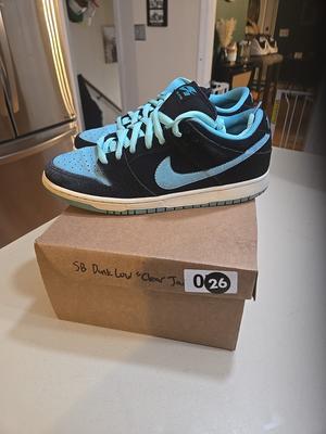 Nike Dunk Pro SB Low Clear Jade PERFECT WEAR PAIR BEST PRE OWNED PRICE!