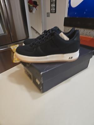 Nike Air Force 1 Retro QS Low Black "Black Canvas"