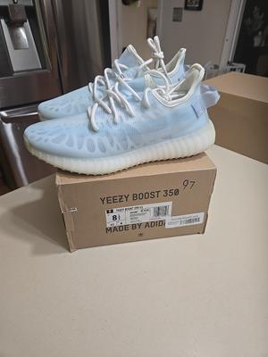 Size 8.5/9.5-adidas Yeezy Boost 350 V2 Mono Ice BRAND NEW IN 📦 BEST DS PRICE